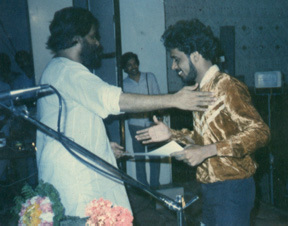 KJ Yesudas awards Leo Puthenthope 1987 Tharanganisari School of Music Trivandrum